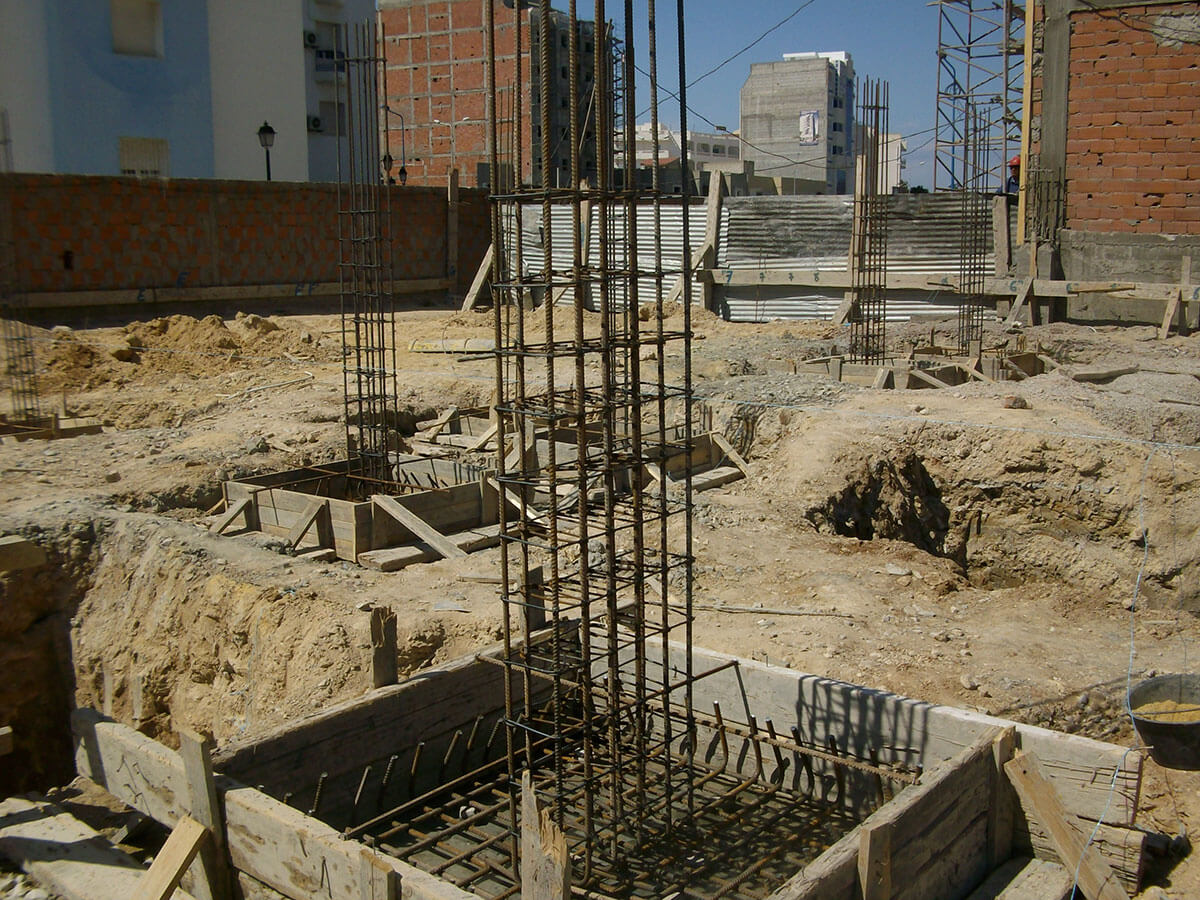 Ingénierie - Stabilité du bâtiment - coffrage ferraillage